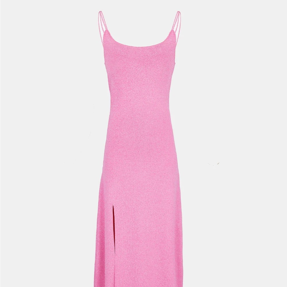 Pink Midi Dress